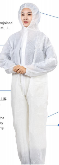 Disposable medical isolation gown